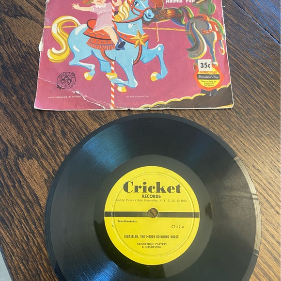 Vintage kids vinyl record - Picture 3 of 5